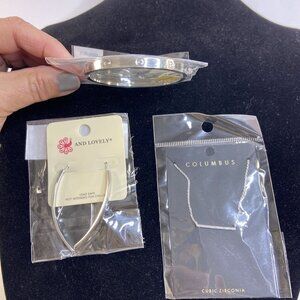 NewProspects Jewelry Set 3 pc Choker Necklace Earring Bracelet Cubic Zirconia